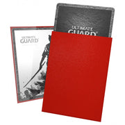 Ultimate Guard Katana Sleeves Standard Size Red (100) - Ultimate Guard