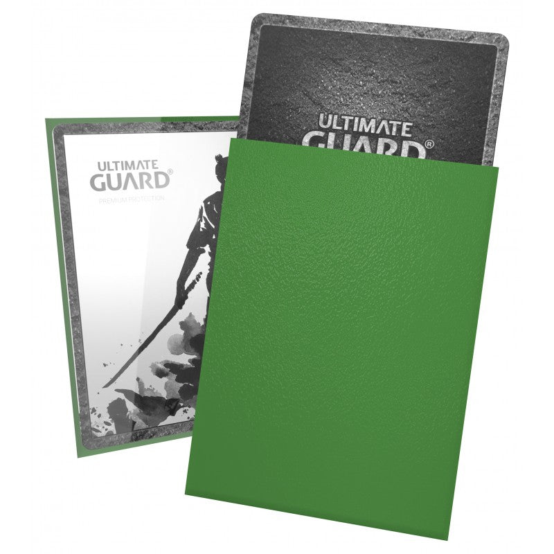 Ultimate Guard Katana Sleeves Standard Size Green (100) - Ultimate Guard