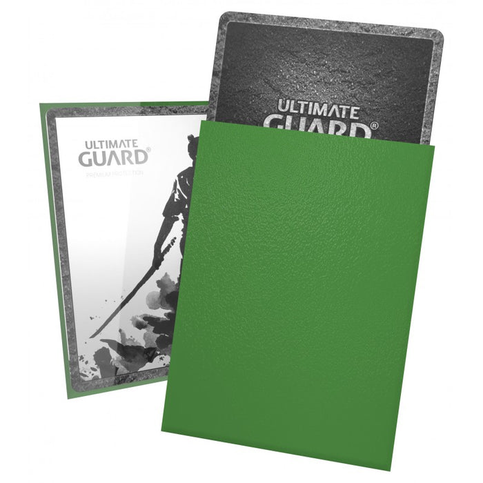 Ultimate Guard Katana Sleeves Standard Size Green (100) - Ultimate Guard