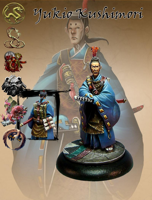 Yukio Koshimori, Emperors envoy - Ronin