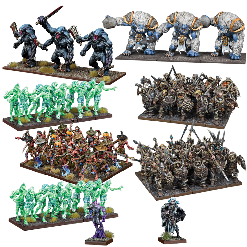 Shadows in the North - 2-player starter set – Kings of War - Mantic Games