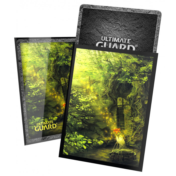 Ultimate Guard Lands Edition II Standard Size Sleeves Forest - Ultimate Guard