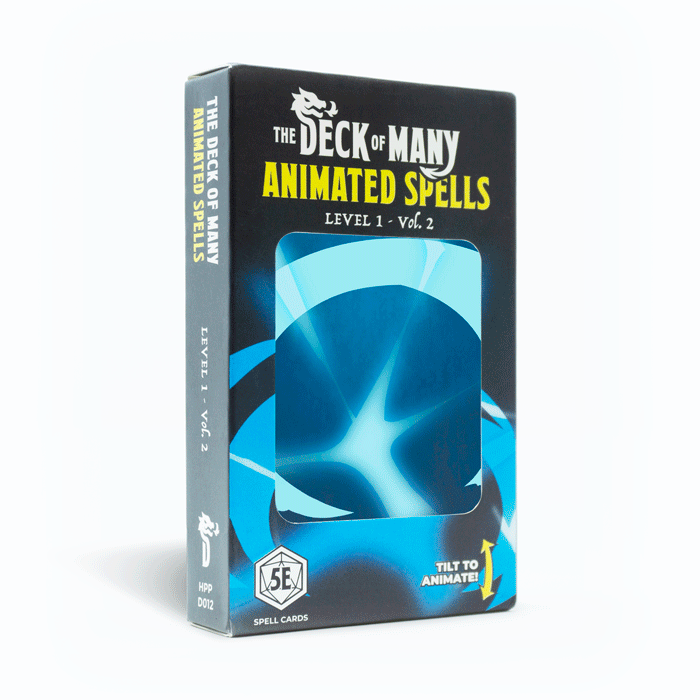 Animated Spells Deck: Level 1 Volume 2 - Hit Point Press