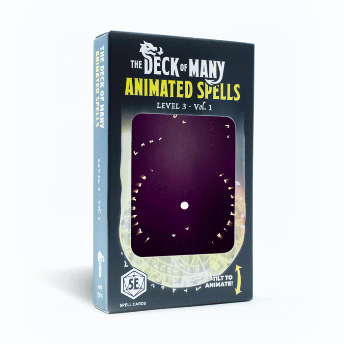 Animated Spell Deck: Level 3 Volume 1 - Hit Point Press