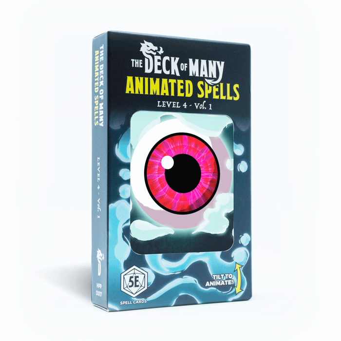 Animated Spells Deck: Level 4 Volume 1 - Hit Point Press
