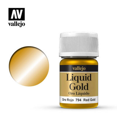 Vallejo Liquid Gold Red Gold - Vallejo