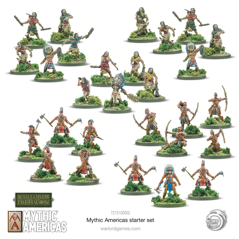Mythic America: Aztec & Tribal Nations Starter Set - Warlord Games