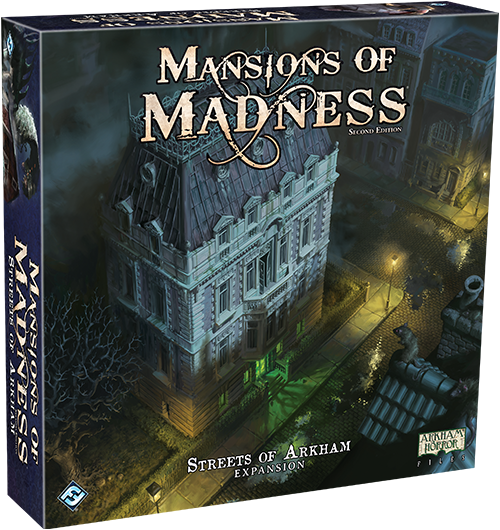 Streets of Arkham - Mansions of Madness 2nd Edition Expansion - Fantasy Flight Games