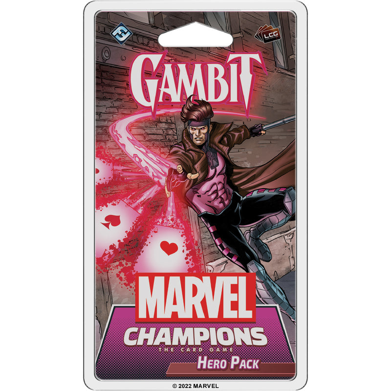 Gambit Hero Pack - Marvel Champions Card Game - Fantasy Flight Games