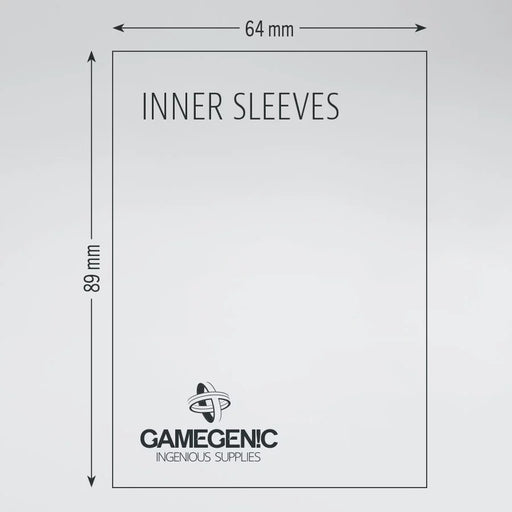 Gamegenic Standard Inner Sleeves - Gamegenic