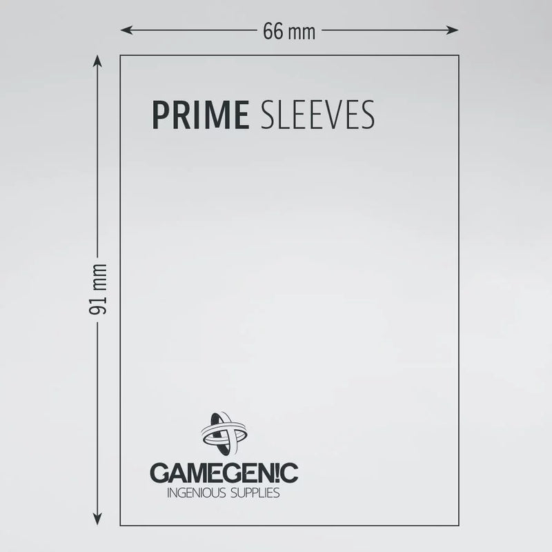 Gamegenic Prime Sleeves Yellow (100 ct.) - Gamegenic