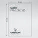 Gamegenic Matte Prime Sleeves Dark Gray (100 ct.) - Gamegenic