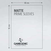 Gamegenic Matte Prime Sleeves Yellow (100 ct.) - Gamegenic