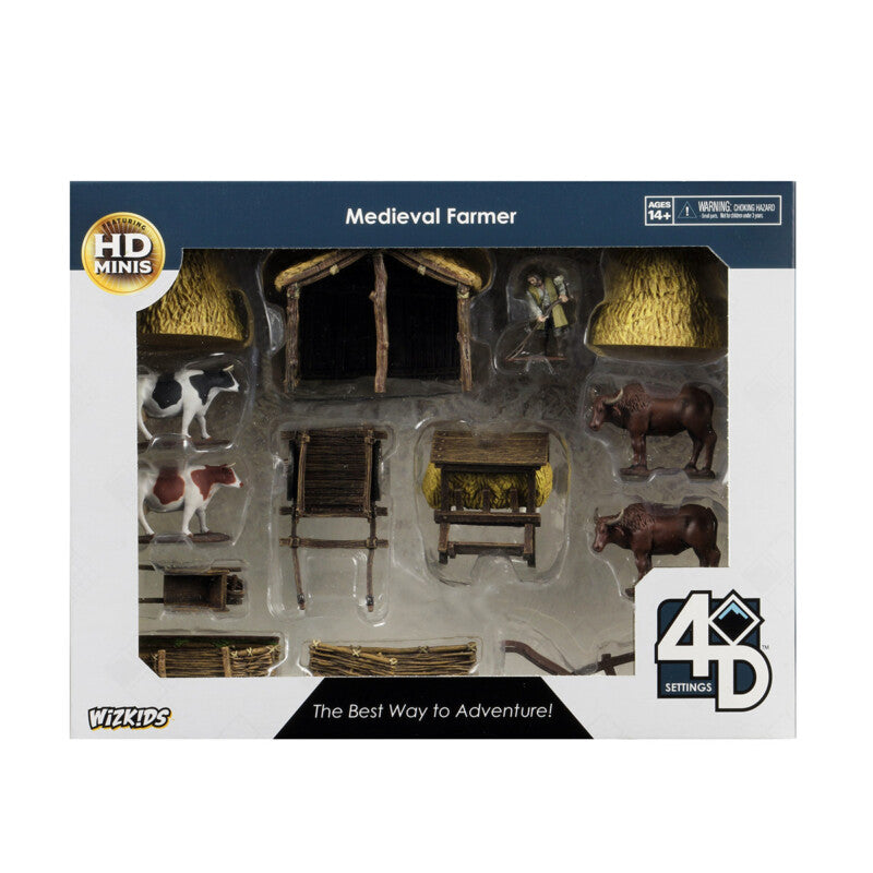 Wizkids 4D Settings Medieval Farmer - Wizkids