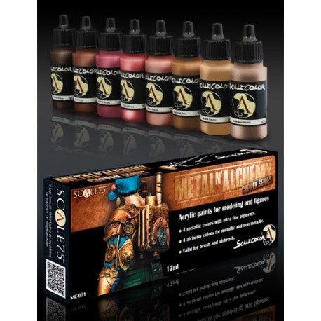 Metal N Alchemy Copper Series Paint Set - Scale75 - Scale75 Hobbies and Games