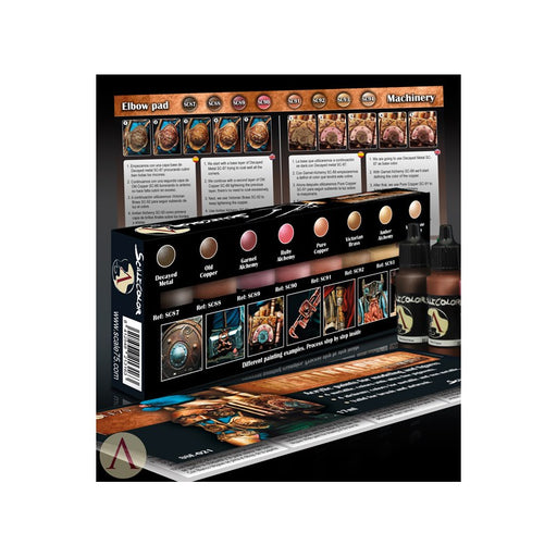 Metal N Alchemy Copper Series Paint Set - Scale75 - Scale75 Hobbies and Games