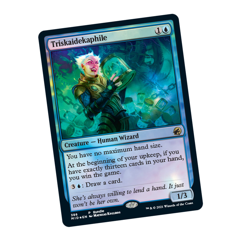 Magic: The Gathering Innistrad Midnight Hunt Realms Bundle | 8 Set Boosters (96 Magic Cards) + Accessories - Wizards Of The Coast