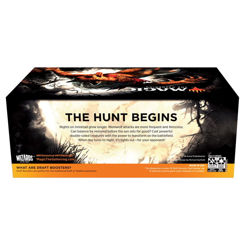 Magic: The Gathering Innistrad Midnight Hunt Draft Booster Box