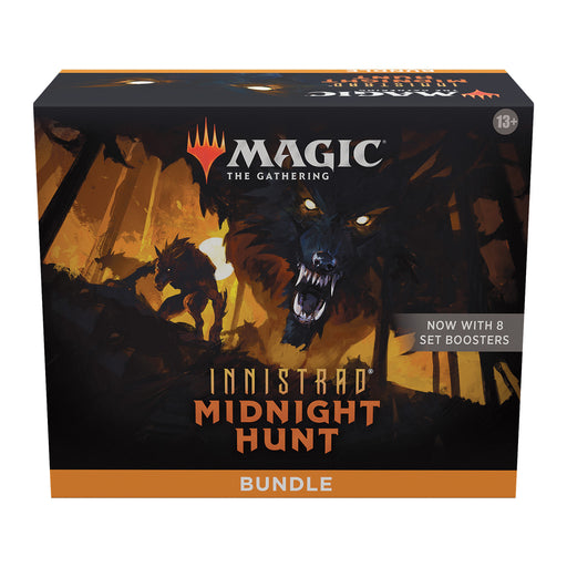 Magic: The Gathering Innistrad Midnight Hunt Realms Bundle | 8 Set Boosters (96 Magic Cards) + Accessories - Wizards Of The Coast