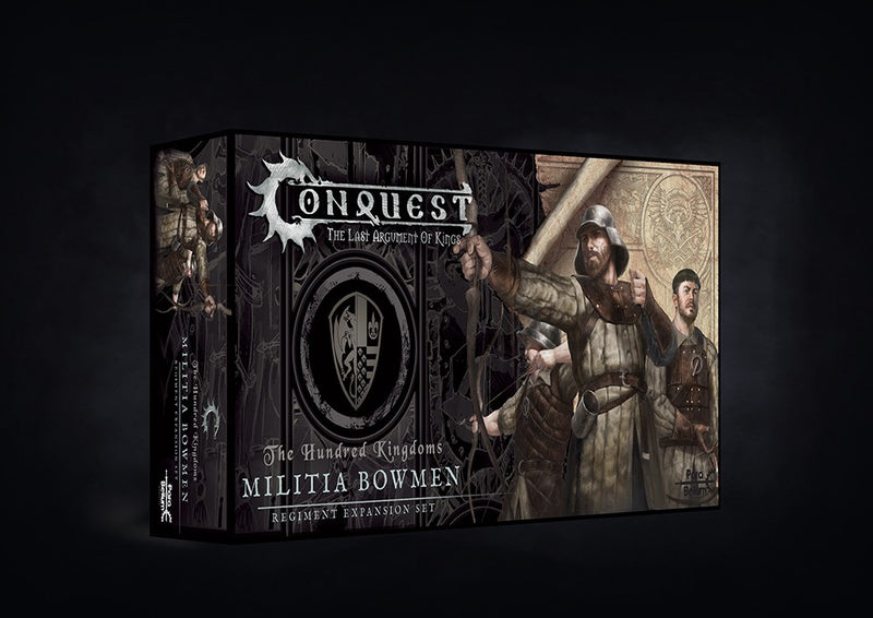Hundred Kingdoms Militia Bowmen - Conquest: The Last Argument of Kings - Para Bellum Wargames