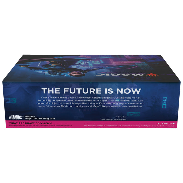 Magic: The Gathering Kamigawa: Neon Dynasty Draft Booster Box | 36 Pac Magic: The Gathering Kamigawa: Neon Dynasty Draft Booster Box | 36 Pac