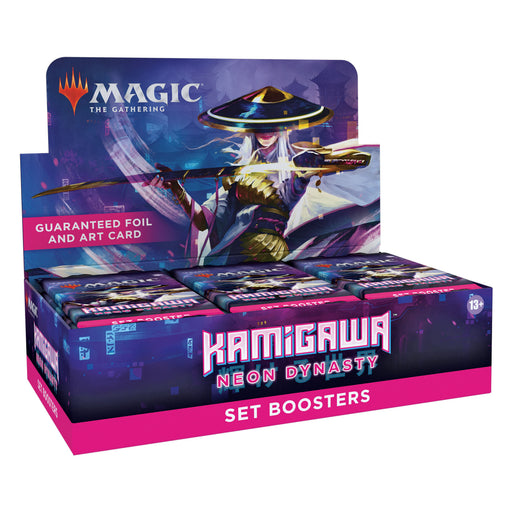 Magic: The Gathering Kamigawa: Neon Dynasty Set Booster Box | 30 Packs (360 Magic Cards) - Wizards Of The Coast