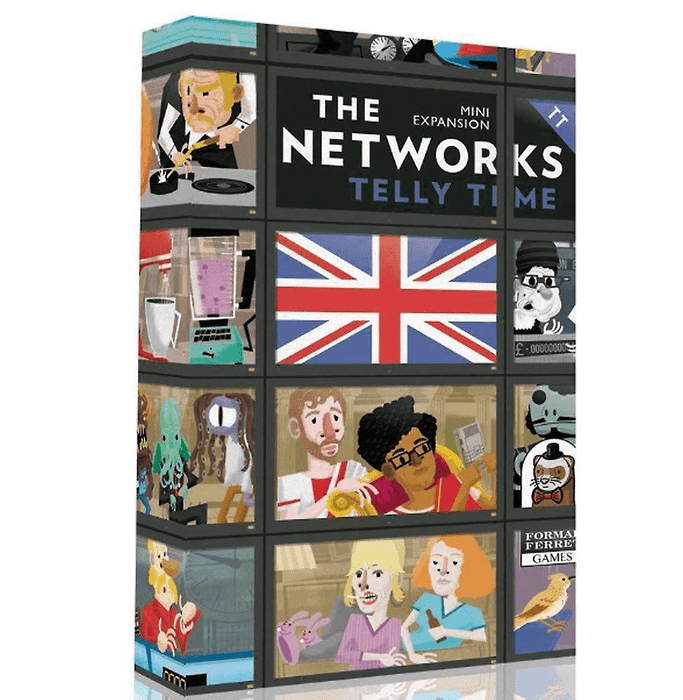 Telly Time The Networks Expansion - Athena Games Ltd