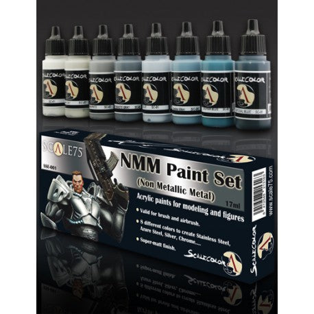 NMM Paint Set - STEEL - Scale75 - Scale75 Hobbies and Games