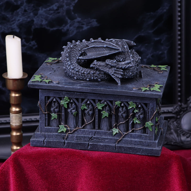 Dragon Tarot Card Box - Nemesis Now