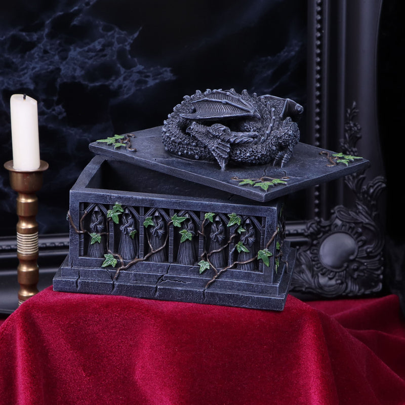 Dragon Tarot Card Box - Nemesis Now