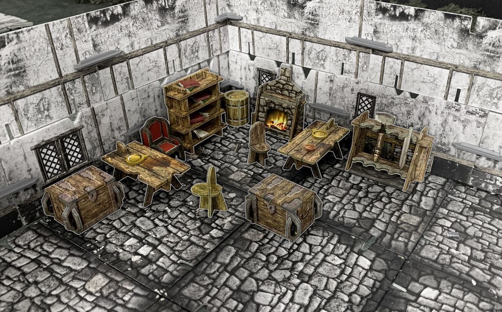 Battle Systems Fantasy Village Furniture - Battle Systems