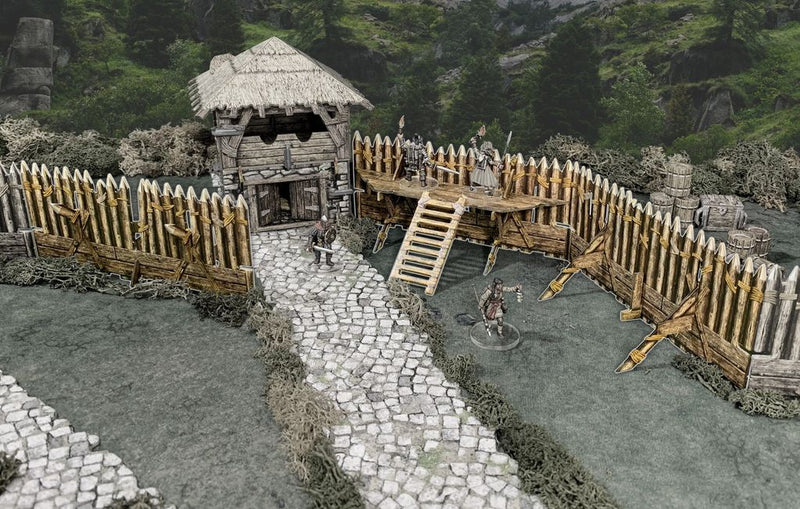 Battle Systems Palisade Walls - Battle Systems