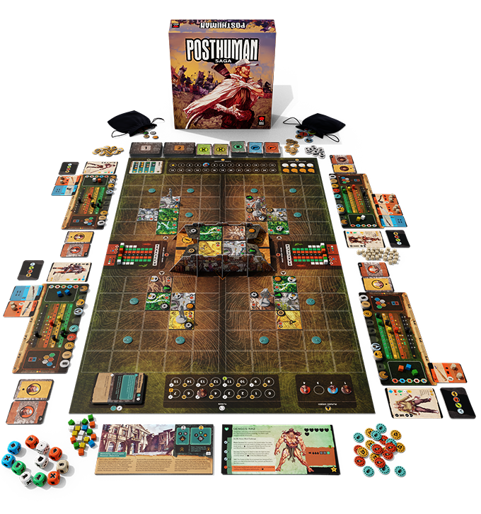 Posthuman Saga: Base Game - Athena Games Ltd