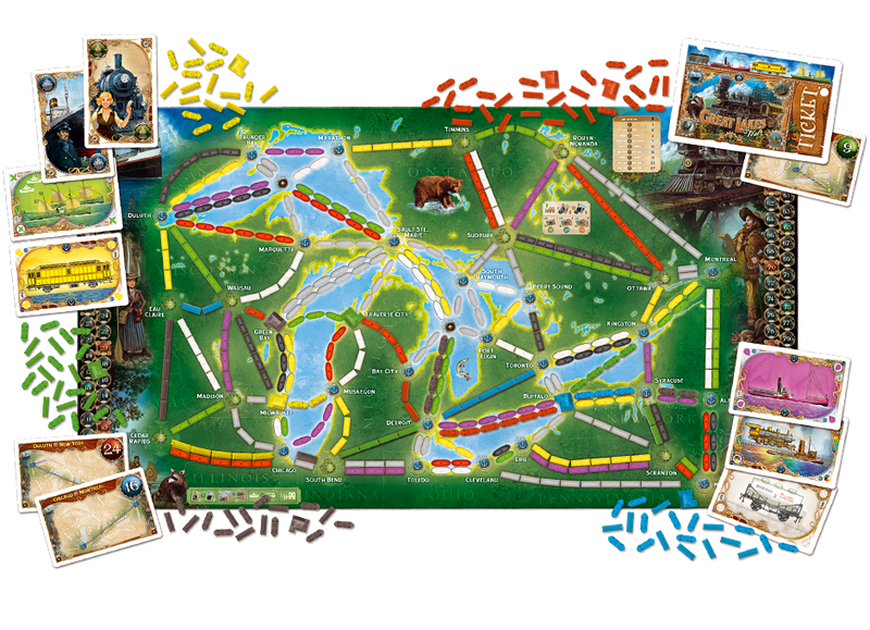 Ticket to Ride Rails & Sails - Days of Wonder