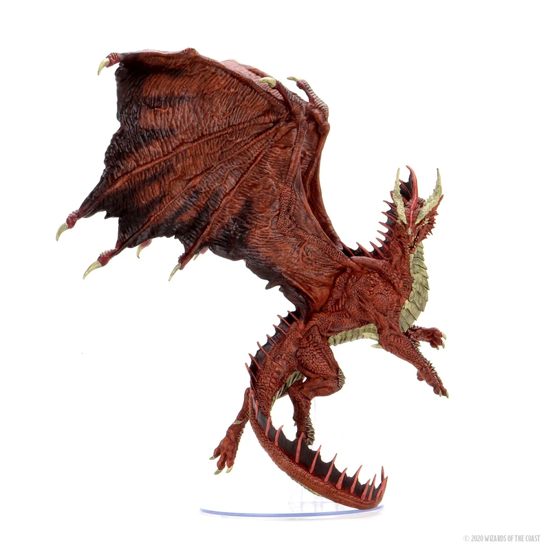 D&D Icons of the Realms: Adult Red Dragon Premium Figure - Wizkids
