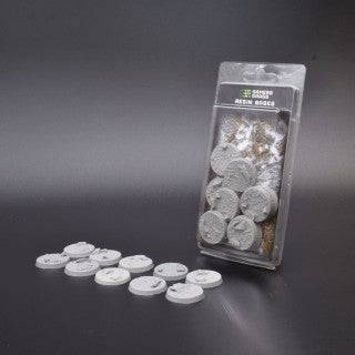 Gamers Grass - Rocky Fields Resin Bases, Round 32mm (x10) - Gamers Grass