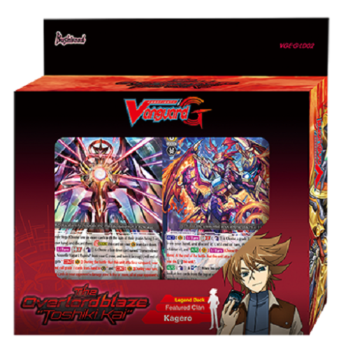 Cardfight!! Vanguard G Legend Deck The Overlord Blaze "Toshiki Kai" - Bushiroad