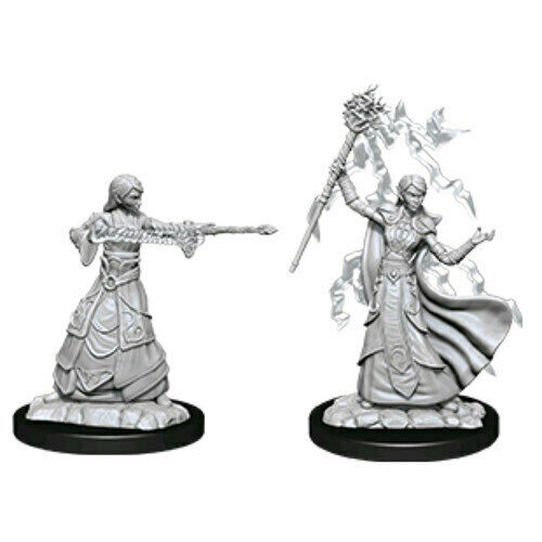Nolzur Marvelous miniatures female elf wizard - Wizkids