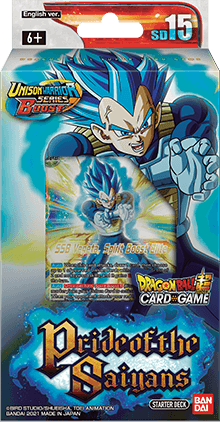 Dragon Ball Super Card Game: Starter Deck SD15 -Pride of the Saiyans- - Bandai