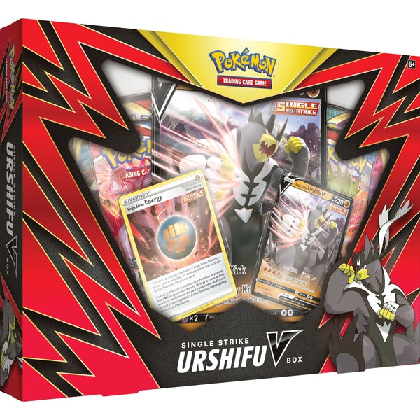 Pokemon TCG: Single Strike/Rapid Strike Urshifu V Box - Pokemon