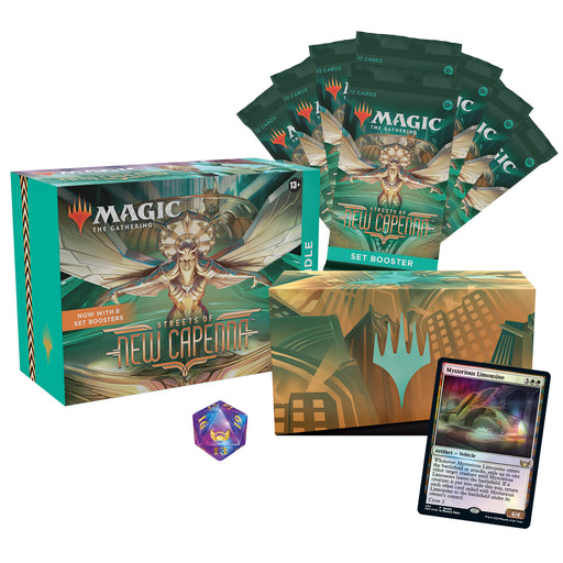 Magic: The Gathering Streets of New Capenna Bundle | 8 Set Boosters + Accessories - Wizards Of The Coast