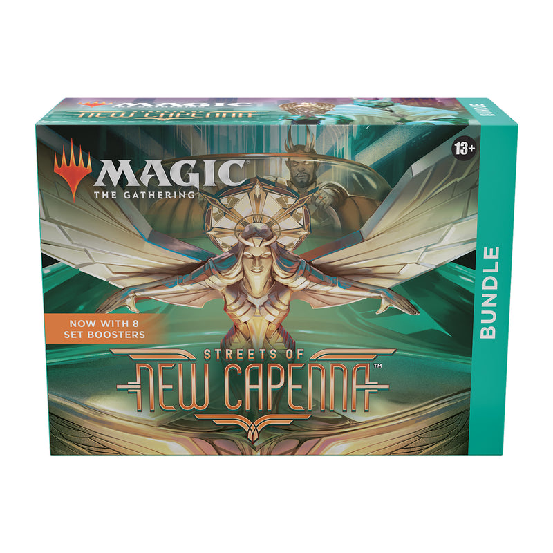 Magic: The Gathering Streets of New Capenna Bundle | 8 Set Boosters + Accessories - Wizards Of The Coast