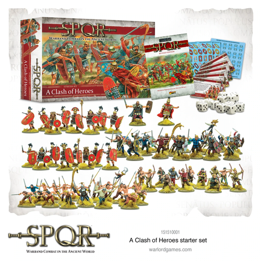 SPQR: A Clash of Heroes Starter Set - Warlord Games