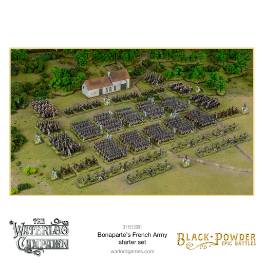 Black Powder Epic Battles: Waterloo - Bonaparte's French Starter Set - Warlord Games