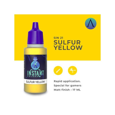 Instant Color Sulfur Yellow - Scale75 Hobbies and Games