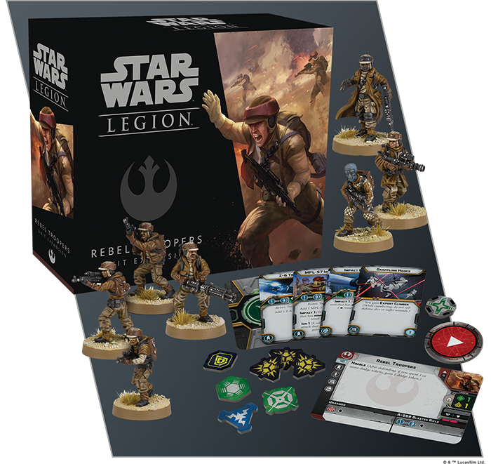 Star Wars Legion Rebel Troopers - Atomic Mass Games