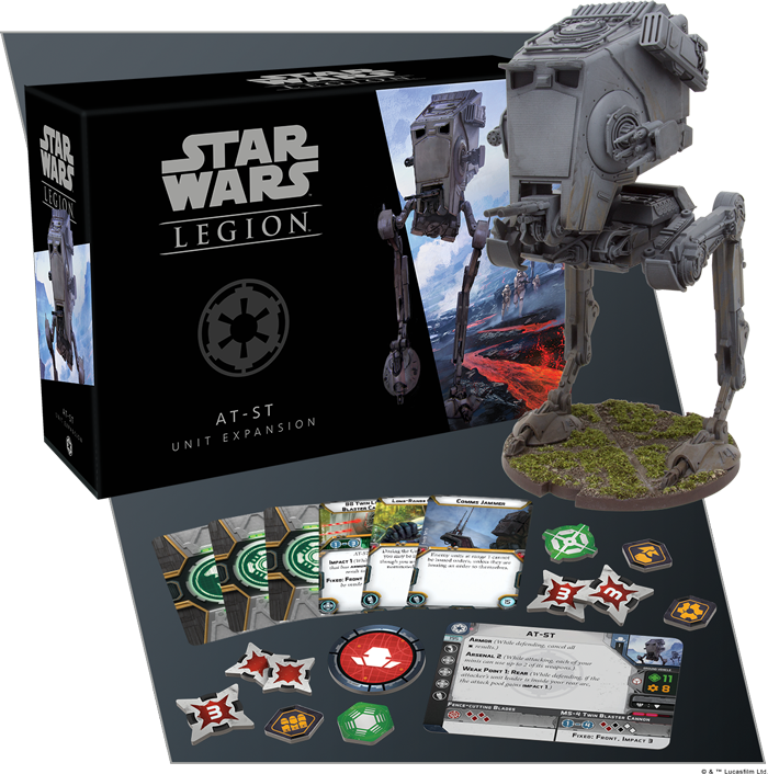 Star Wars Legion AT-ST Unit Expansion - Atomic Mass Games