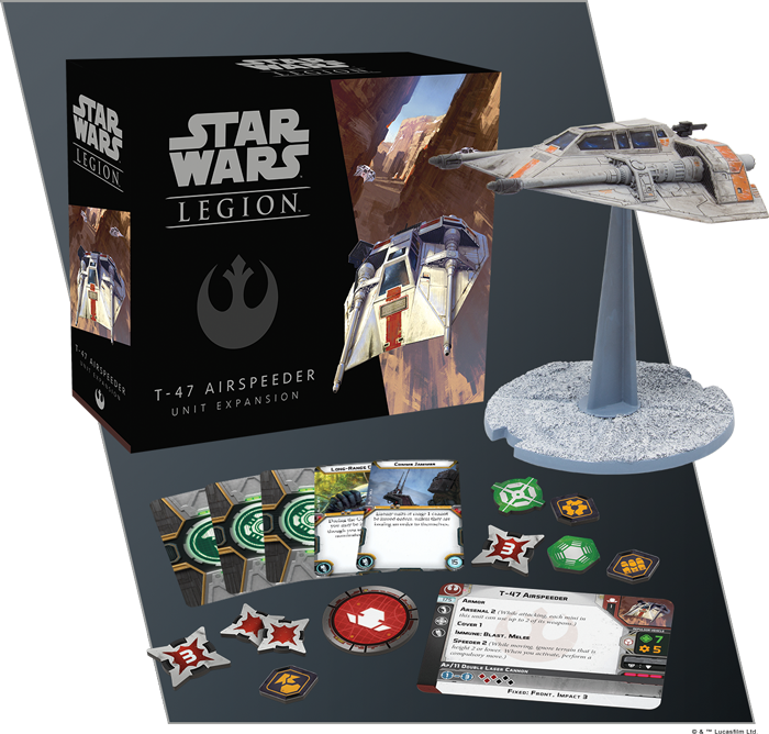 Star Wars Legion T-47 Airspeeder Unit Expansion - Atomic Mass Games