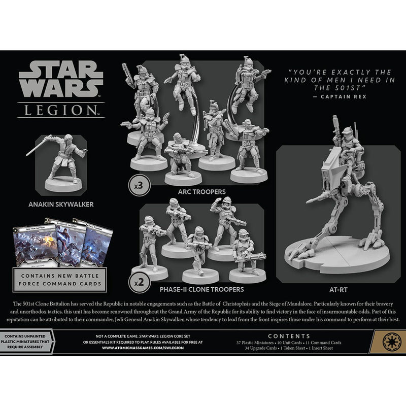 501st Legion - Star Wars Legion - Atomic Mass Games