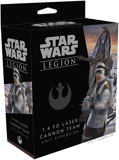 Star Wars Legion 1.4 FD Laser Cannon Team - Atomic Mass Games